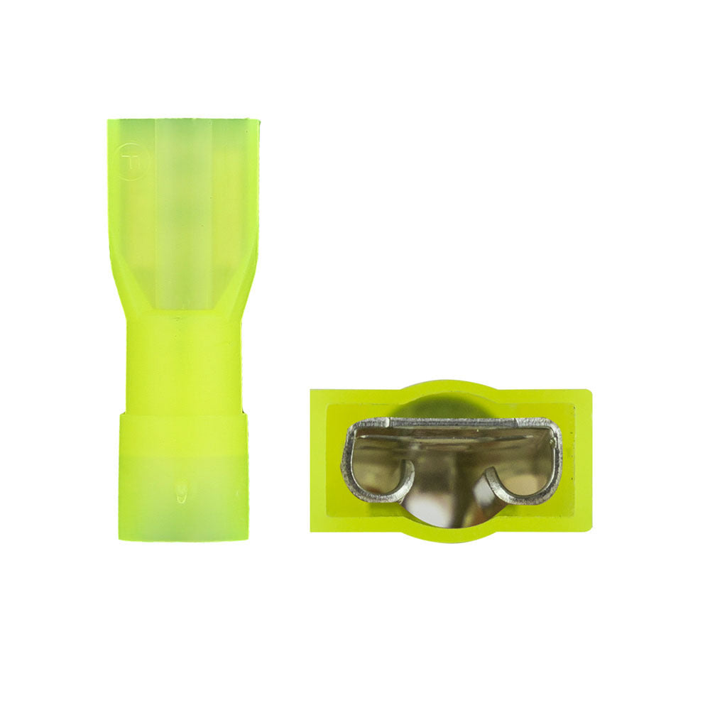 Install Bay YNFD250, Yellow Nylon Female Quick Disconnect 12-10 Gauge .250