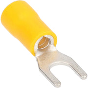 Install Bay YVST10, Yellow Vinyl Spade Terminal 12-10 Gauge #10 - Package of 100