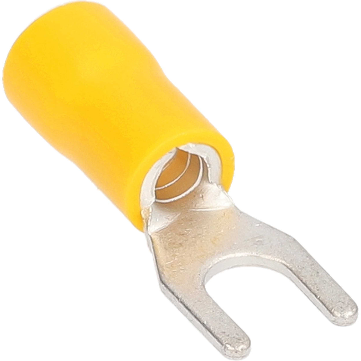 Install Bay YVST10, Yellow Vinyl Spade Terminal 12-10 Gauge #10 - Package of 100