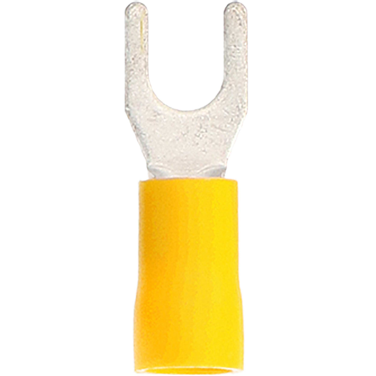 Install Bay YVST10, Yellow Vinyl Spade Terminal 12-10 Gauge #10 - Package of 100