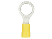 Install Bay YVRT516, Yellow Vinyl Ring Terminal 12-10 Gauge 5/16 in Pack of 100