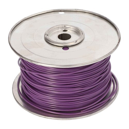 Install Bay US16500PL, 16 Ga US GPT All Copper Primary Wire Purple - Coil Of 500 Ft