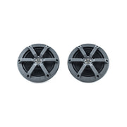 JVC CS-MS620, 6.5" 2-Way Marine Coaxial Speakers, Black Grille