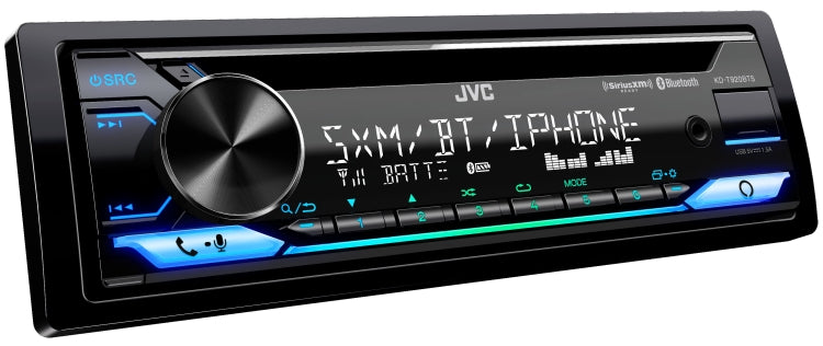 JVC KD-T920BTS, Single Din AM/FM/CD  Player w/ Front USB & Aux Inputs