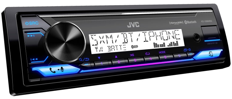 JVC KD-X38MBS, Single DIN Digital Media Receiver for JEEP, Marine, & Powersports