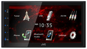JVC KW-M180BT, 6.8" Double Din Digital Multimedia Receiver w/ Android Screen-Mirroring via USB