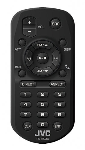 JVC RM-RK259K, Wireless Remote for Multimedia Receivers