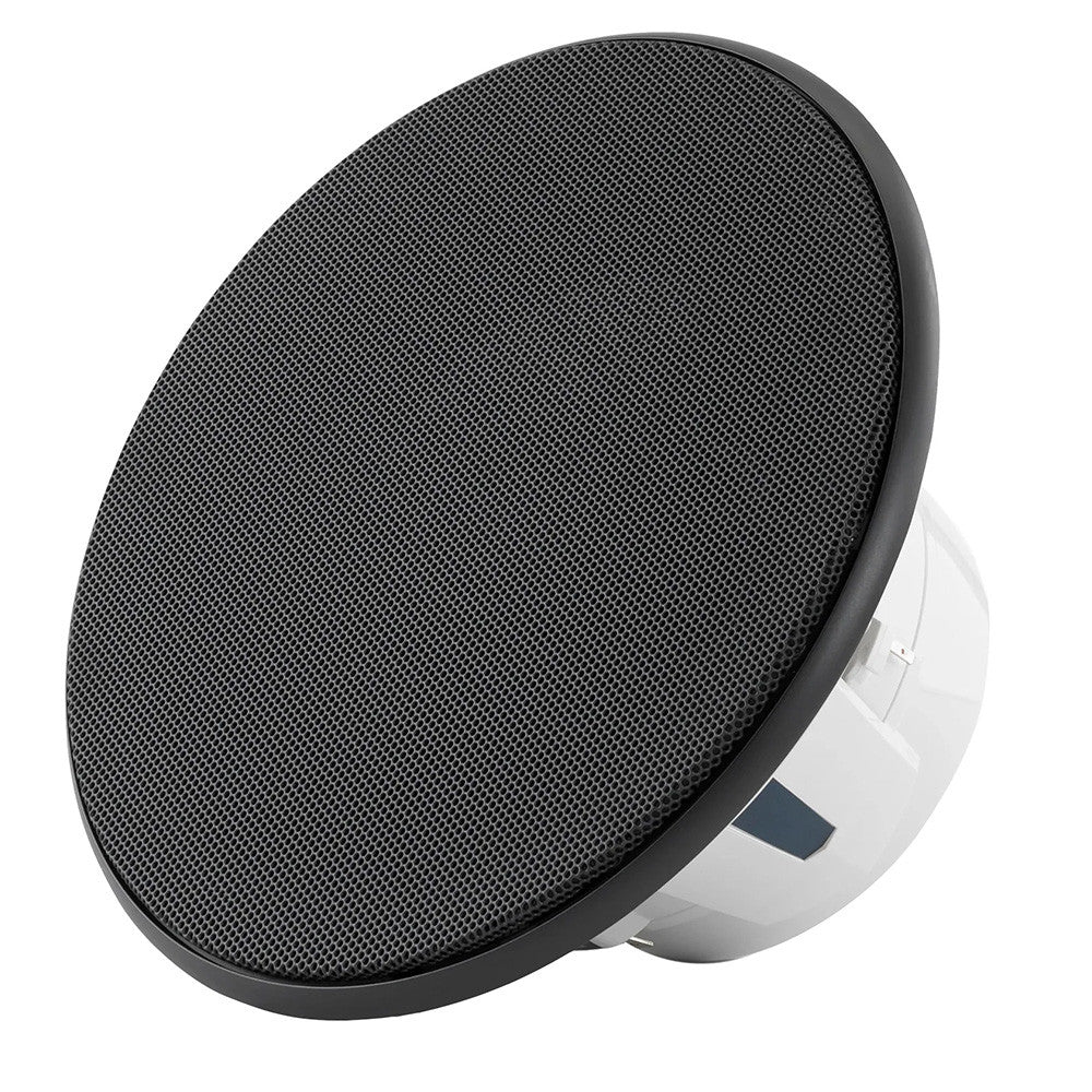 JL Audio M6-770X-L-SbSb-Single, M6 7.7" Marine Coaxial Speaker, Black Trim Ring, Black Luxe Grille