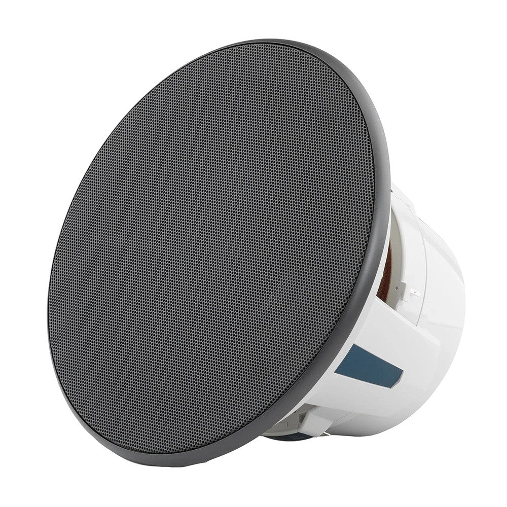 JL Audio M6-880X-L-SbSb-Single, M6 8.8" Marine Coaxial Speaker, Black Trim Ring, Black Luxe Grille - Single
