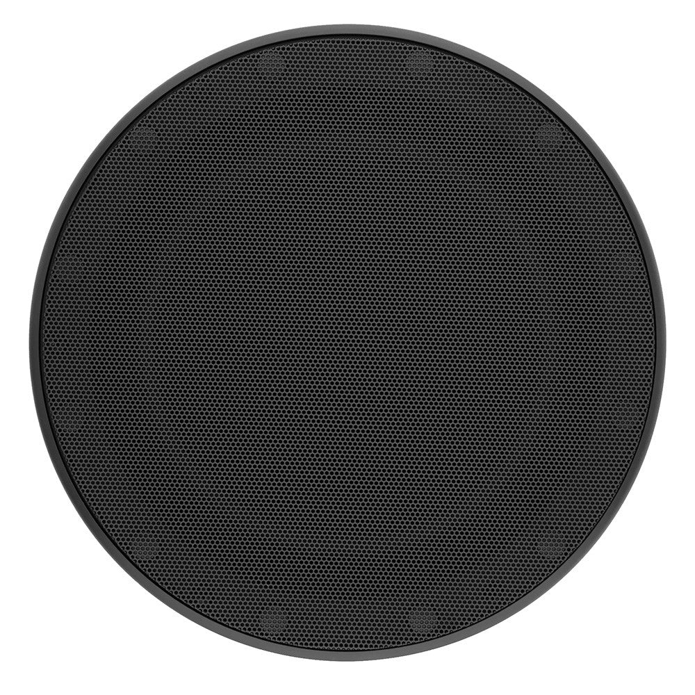 JL Audio M6-8IB-L-SbSb-4-Single, M6 8-inch (200 mm) Marine Subwoofer Driver, Black Trim Ring, Black Luxe Grille, 4 Ω