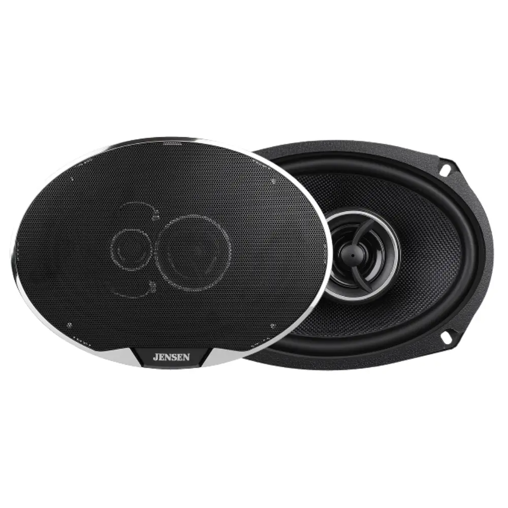 Jensen JS69K, Apex Series 6x9" 3-Way Coaxial Speakers - 375 Watts