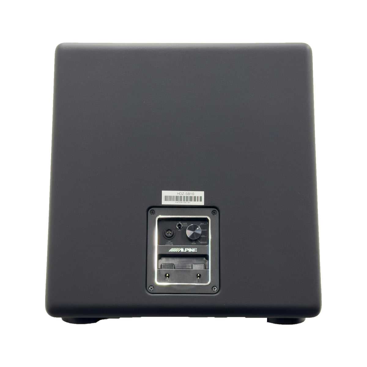 Alpine HDZ-SB12, Status Series 10" Loaded Subwoofer Enclosure w/ HDZ-W12 Subwoofer