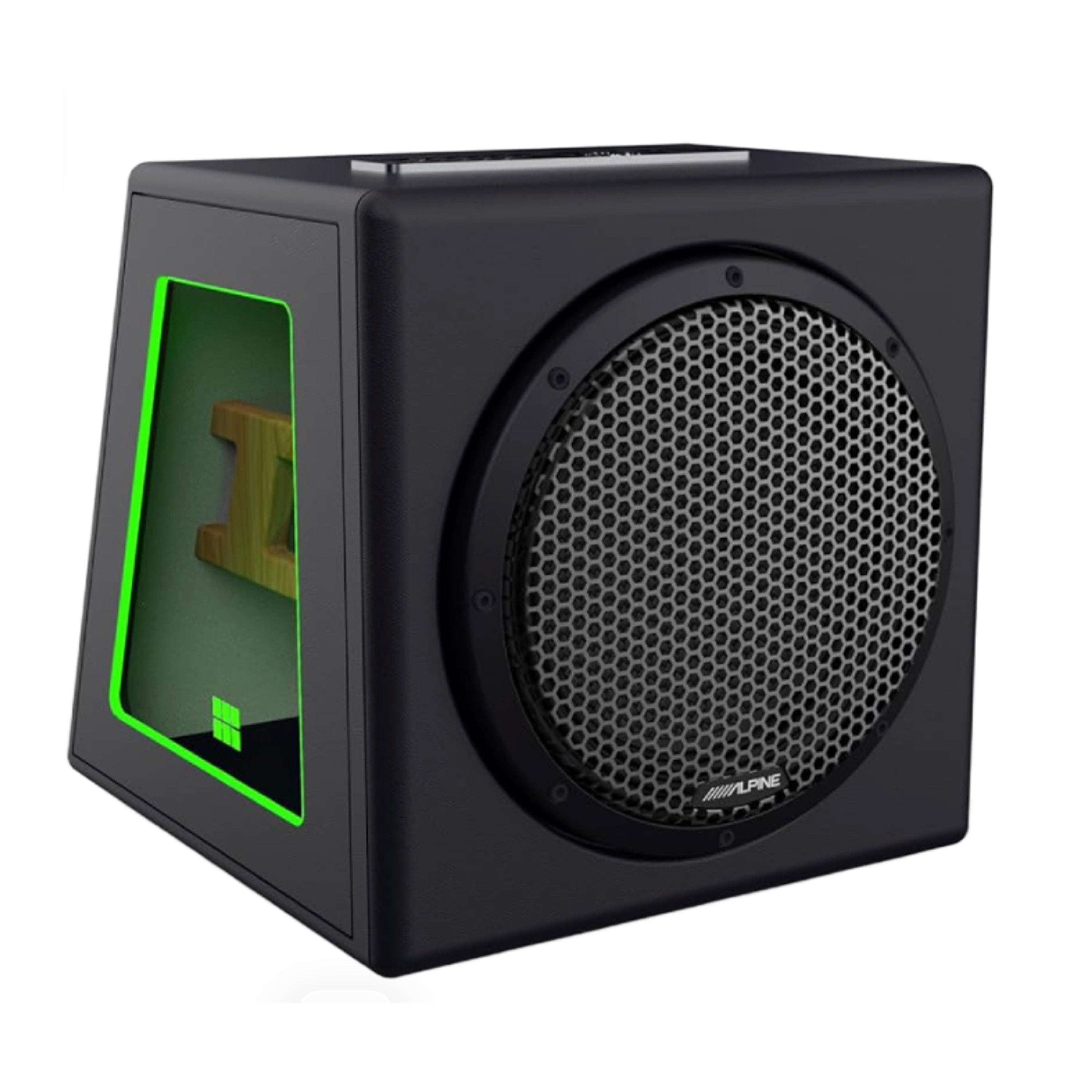 Alpine HDZ-SB12, Status Series 12" Loaded Subwoofer Enclosure w/ HDZ-W12 Subwoofer