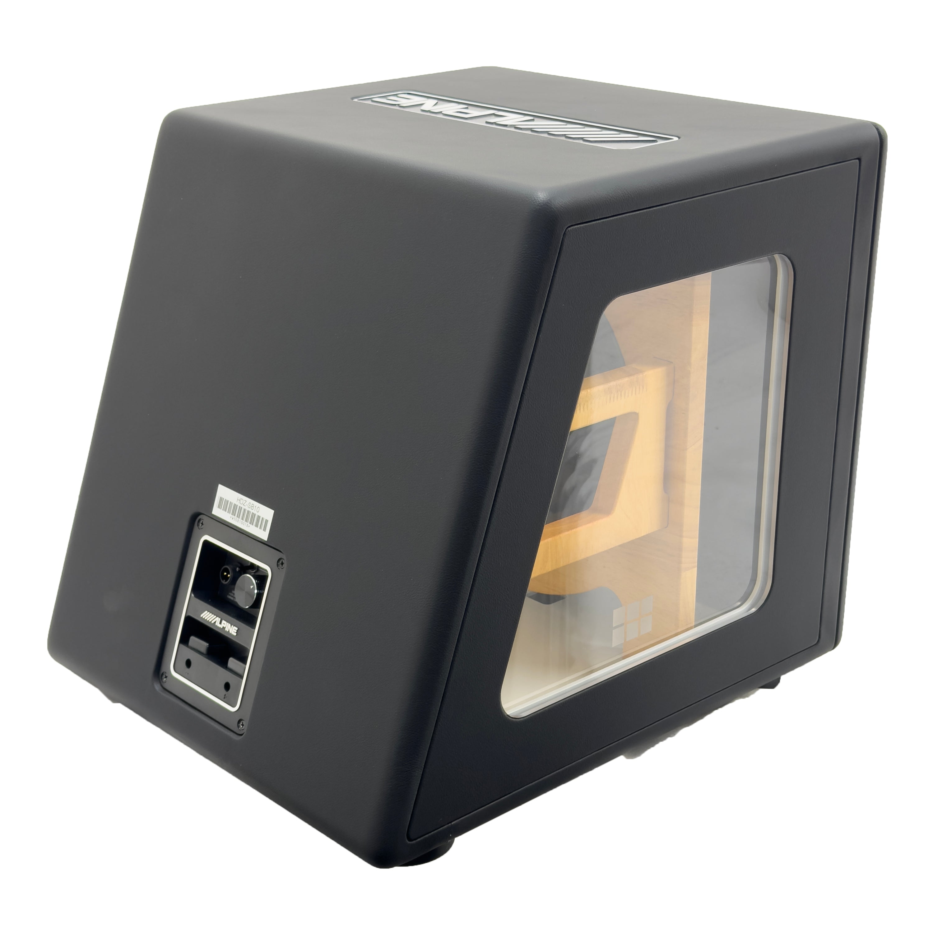 Alpine HDZ-SB12, Status Series 12" Loaded Subwoofer Enclosure w/ HDZ-W12 Subwoofer