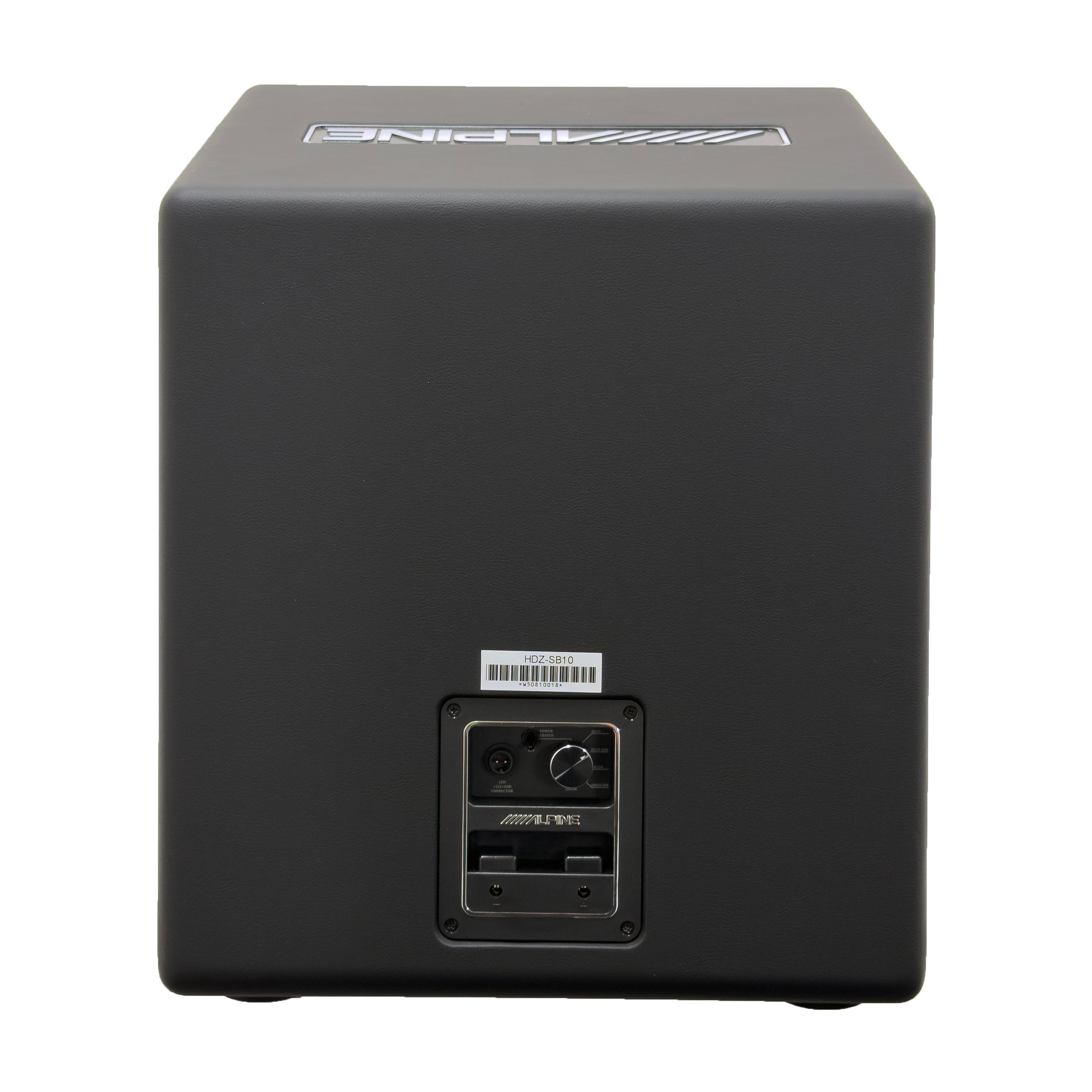 Alpine HDZ-SB12, Status Series 12" Loaded Subwoofer Enclosure w/ HDZ-W12 Subwoofer