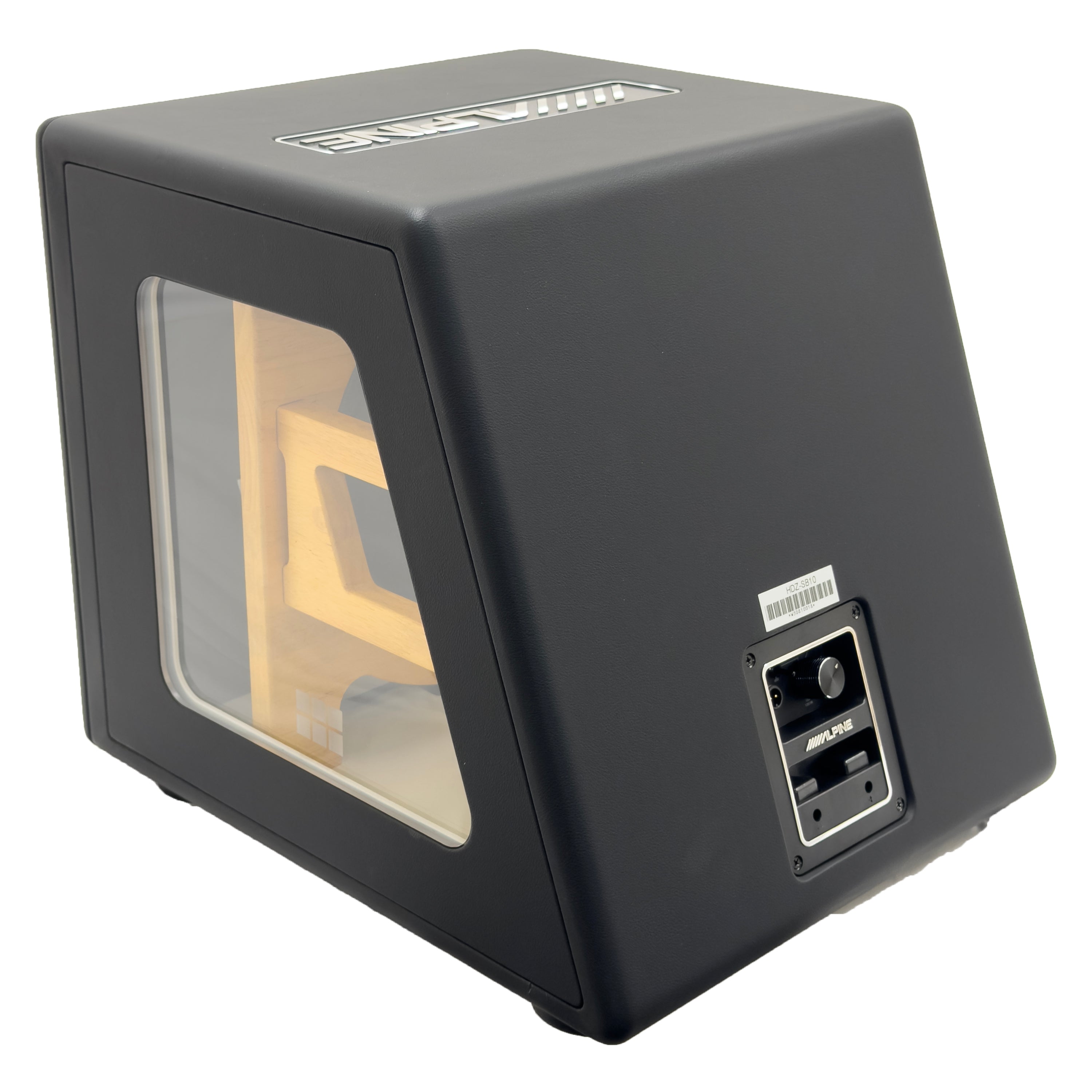 Alpine HDZ-SB12, Status Series 12" Loaded Subwoofer Enclosure w/ HDZ-W12 Subwoofer