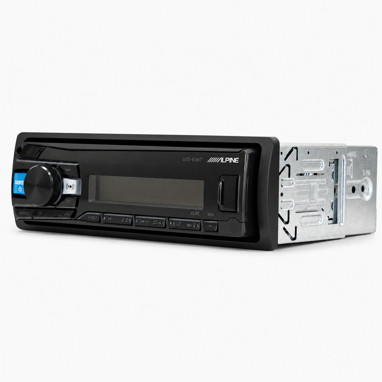 Alpine UTE-63BT, Single DIN Digital Media Receiver w/ AUX & USB Inputs