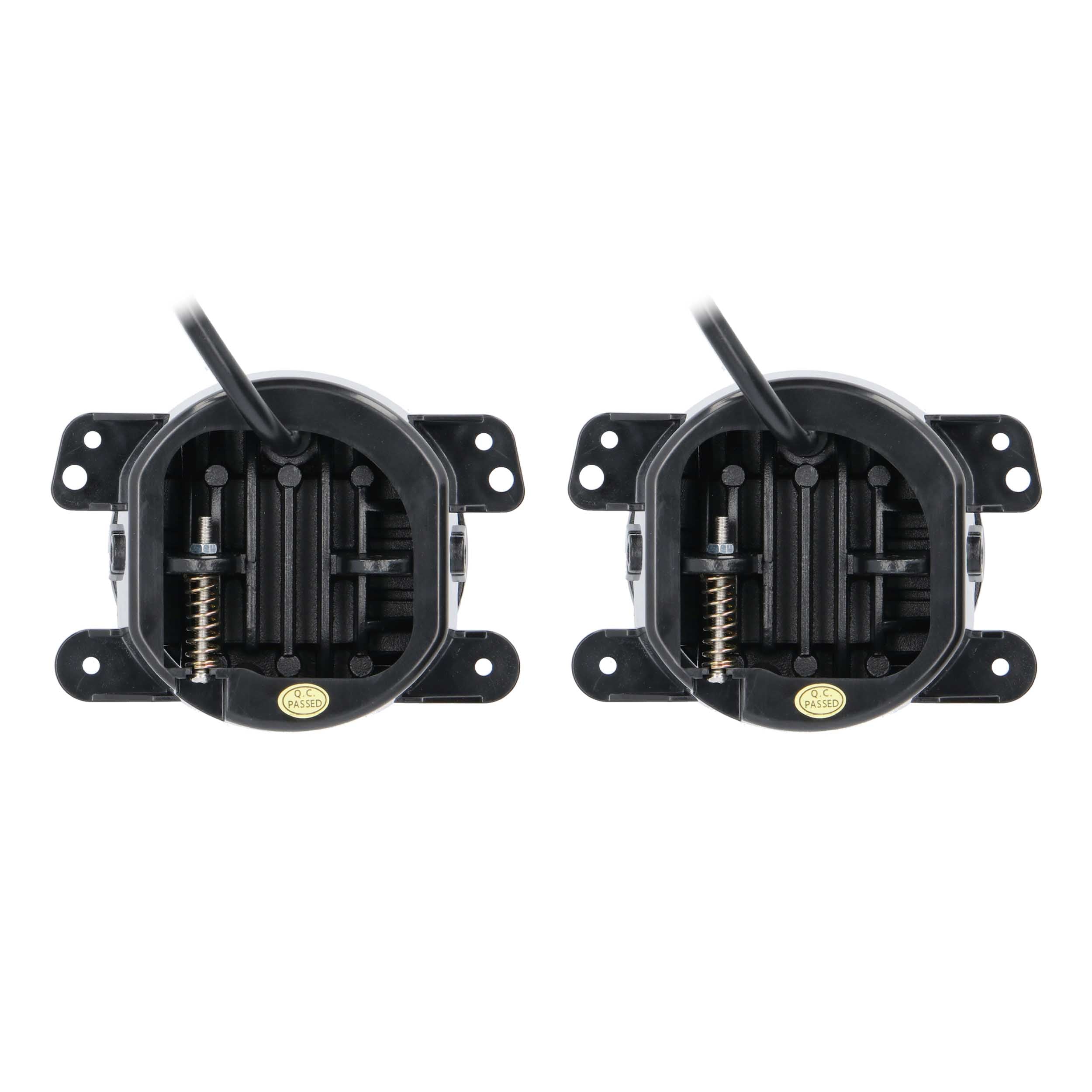 Metra JP-702RGBFL, 4" LED Fog Lights with RGB Halo - Fits Select Jeep® Wrangler