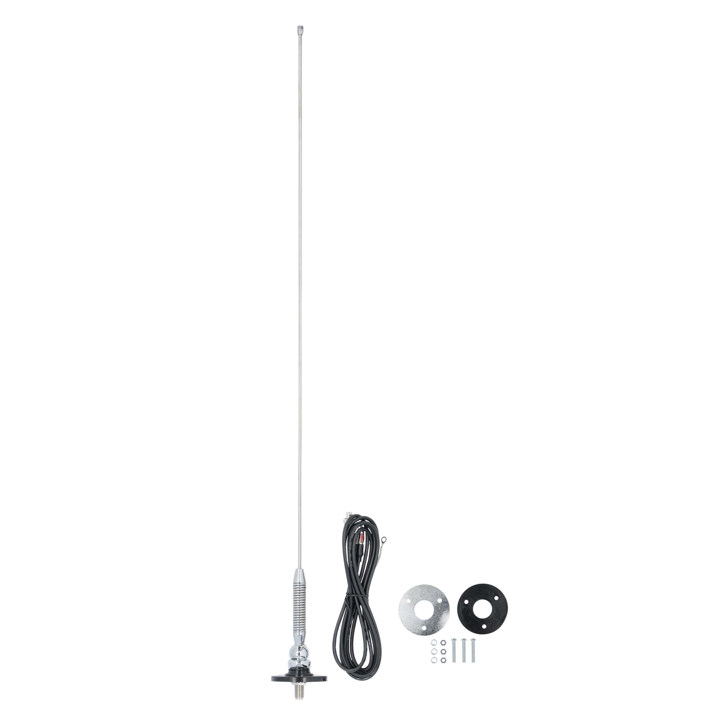 Metra 44-US71, Universal Replacement Antenna - SS with Spring - 31in