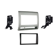 Metra 95-8214TG, Double DIN Radio Installation Dash Kit for Select Toyota Tacoma 2005-2011 Mounting Kit - Textured Gray