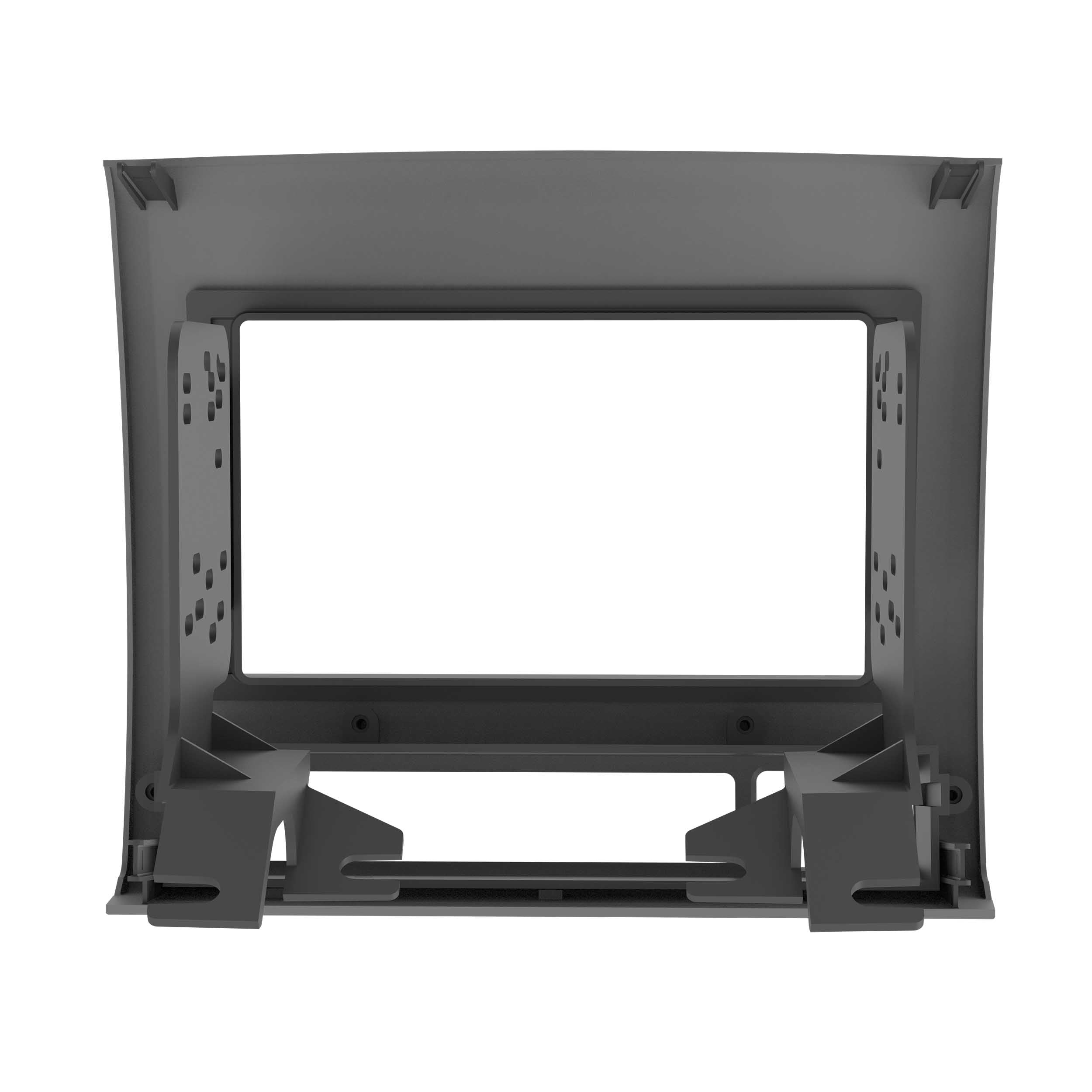 Metra 95-8214TG, Double DIN Radio Installation Dash Kit for Select Toyota Tacoma 2005-2011 Mounting Kit - Textured Gray