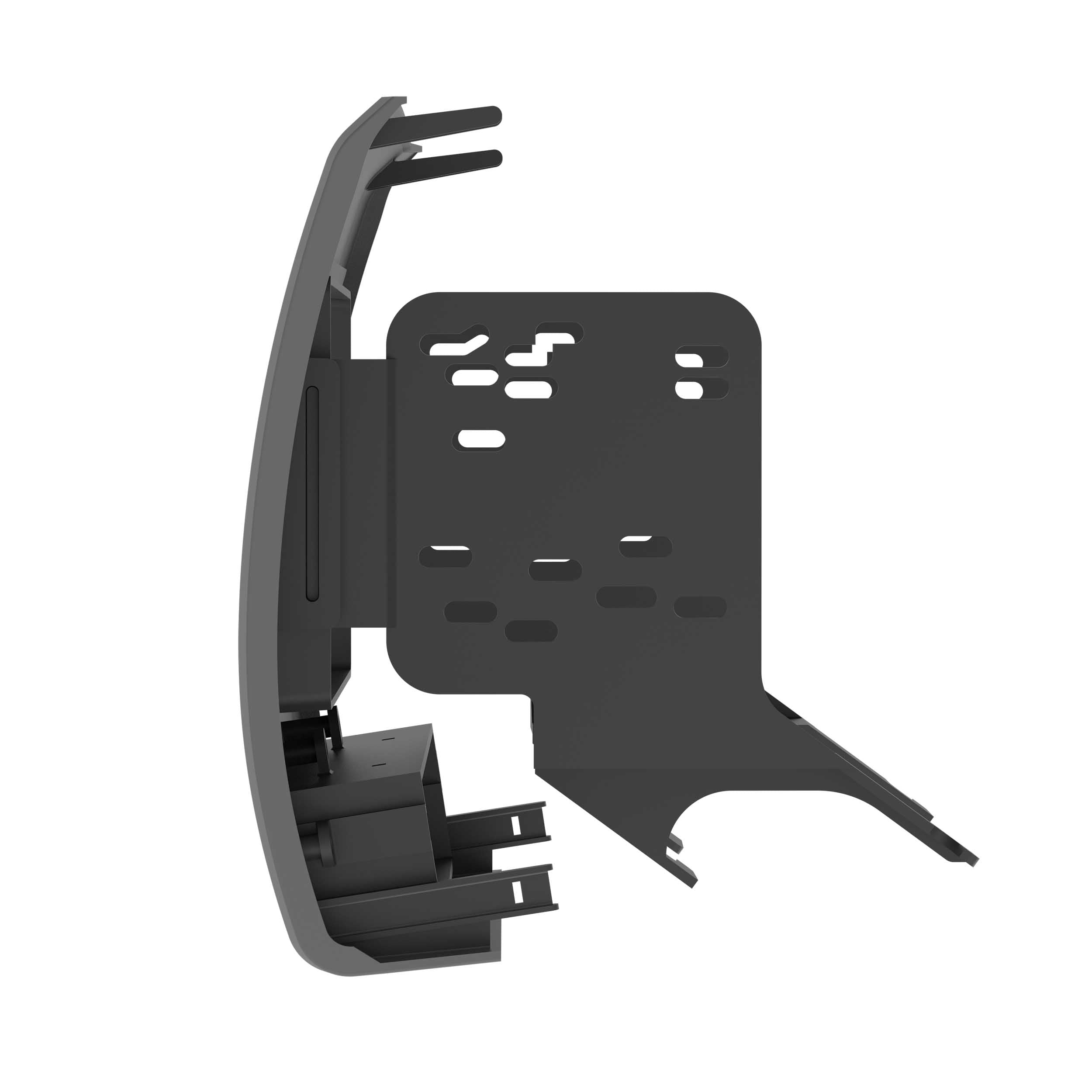 Metra 95-8214TG, Double DIN Radio Installation Dash Kit for Select Toyota Tacoma 2005-2011 Mounting Kit - Textured Gray