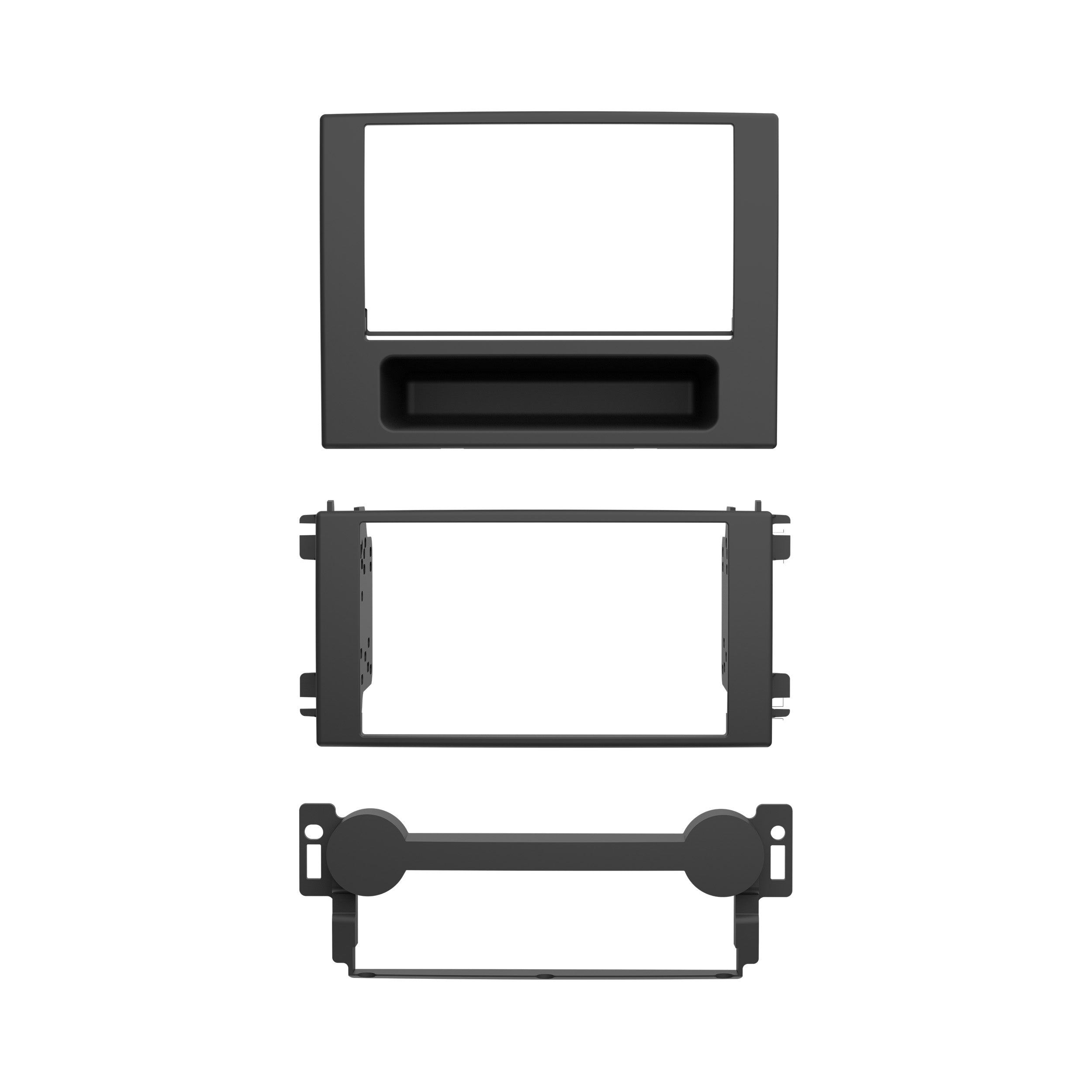 Metra 95-6534B, Double DIN Radio Installation Dash Kit for Select Dodge / Jeep 2007-2008
