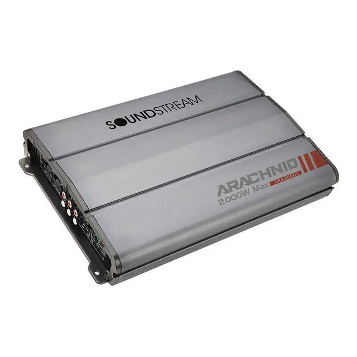 Soundstream AR4-2000D, Arachnid Series 4 Channel Class A/B Full Range Amplifier - 2,000 Watts