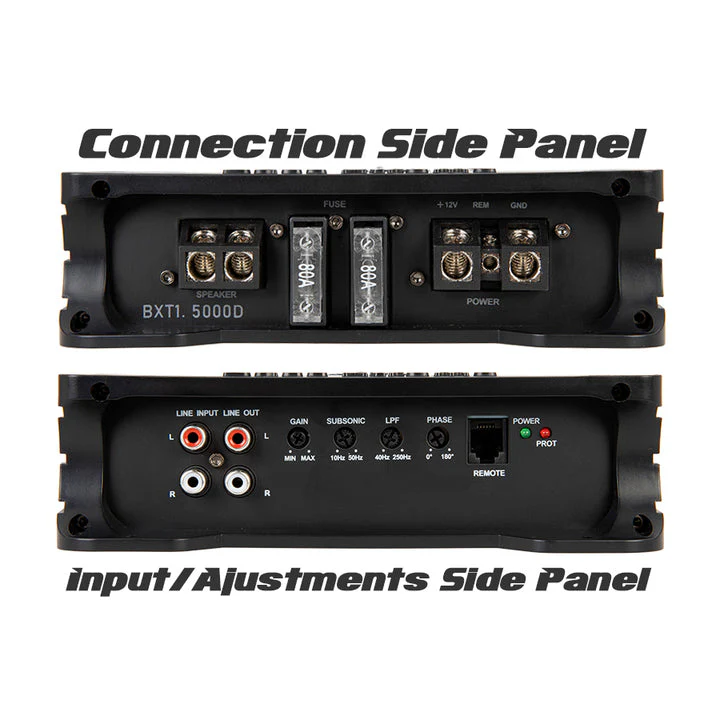 Soundstream BXT1.5000, Bass Xtreme Series Monoblock Class D Subwoofer Amplifier - 5,000 Watts