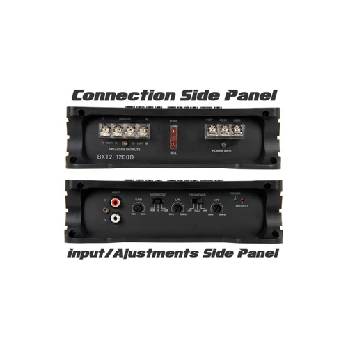 Soundstream BXT2.1200, Bass Xtreme Series 2 Channel Amplifier - 1,200 Watts