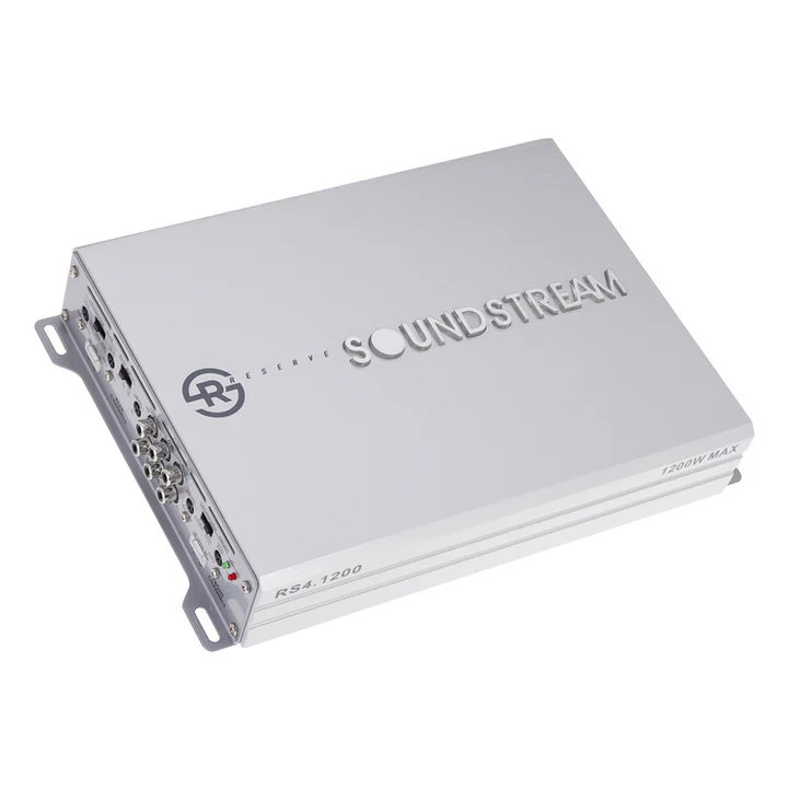 Sound Stream RS4.1200, Reserve Series 4 Channel Full Range Amplifier, 1200W