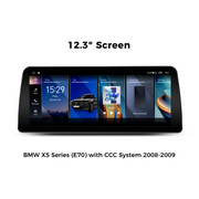 Vinland VBMX53L12B8, 12.3" Digital Multimedia Receiver for BMW X5 Series (E70) 2008-2009 with CCC System