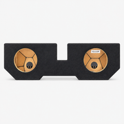 SoundBox Ram Quad Cab/ Crew Cab 2002-2018 (2019 Classic) Dual 12" Upfire Subwoofer Enclosure
