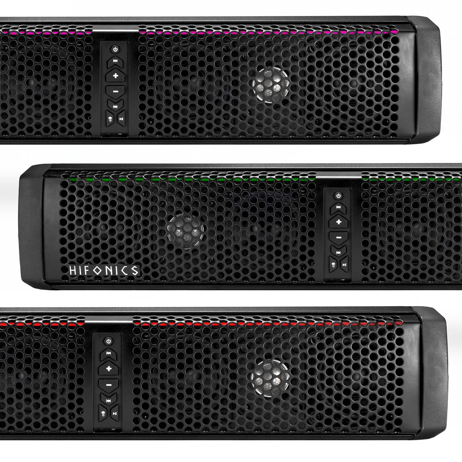 Hifonics TPS-6, Six Speaker Powered Sound Bar with Bluetooth Including Hardware