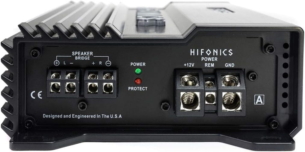 Hifonics A1000.2D, Alpha Super Class-D 2 Channel Subwoofer Amplifier, 1000 Watts