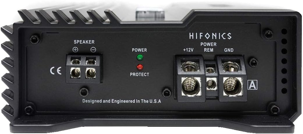 Hifonics A1200.1D, Alpha Super Class-D Mono Block Subwoofer Amplifier, 1200 Watts