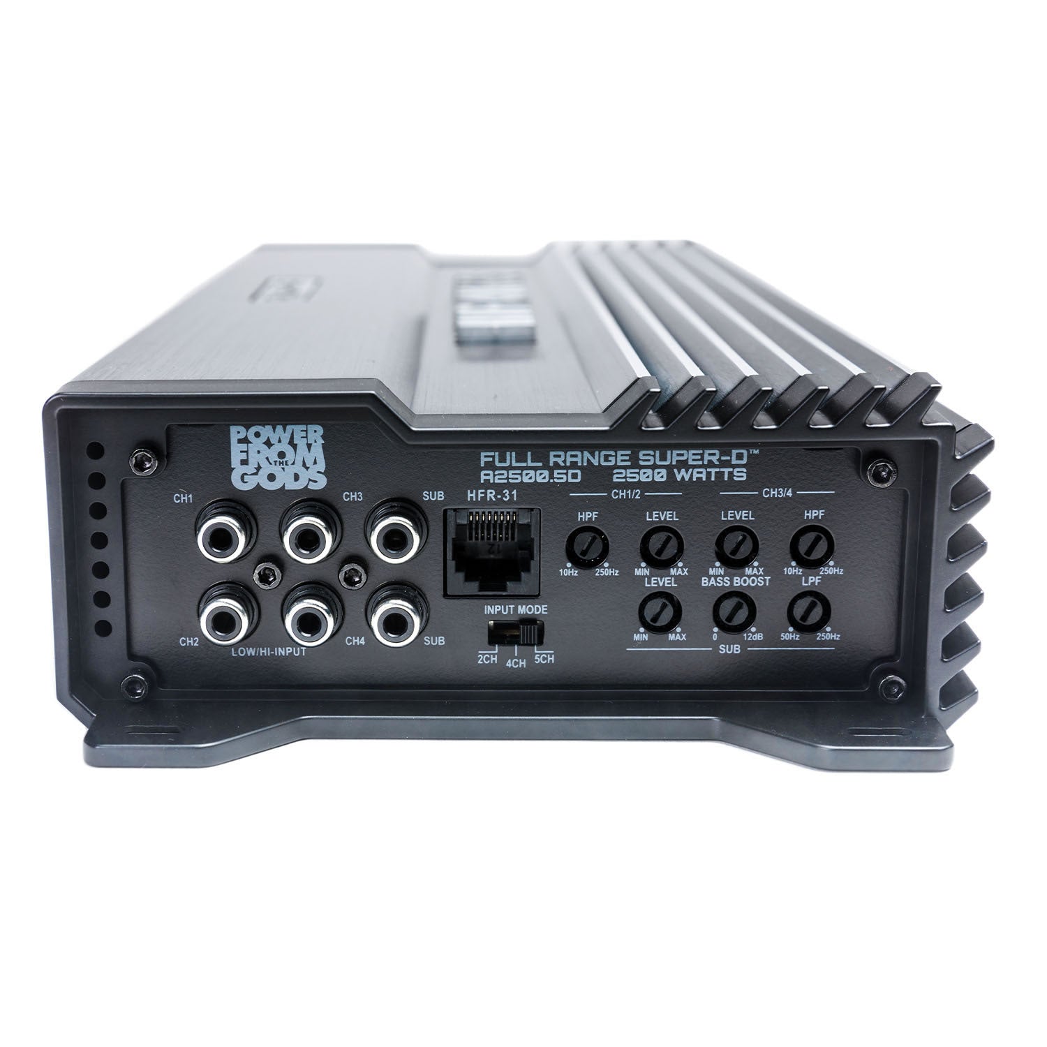 Hifonics A2500.5D, Alpha Super Class-D 5 Channel Full Range Amplifier, 2500 Watts