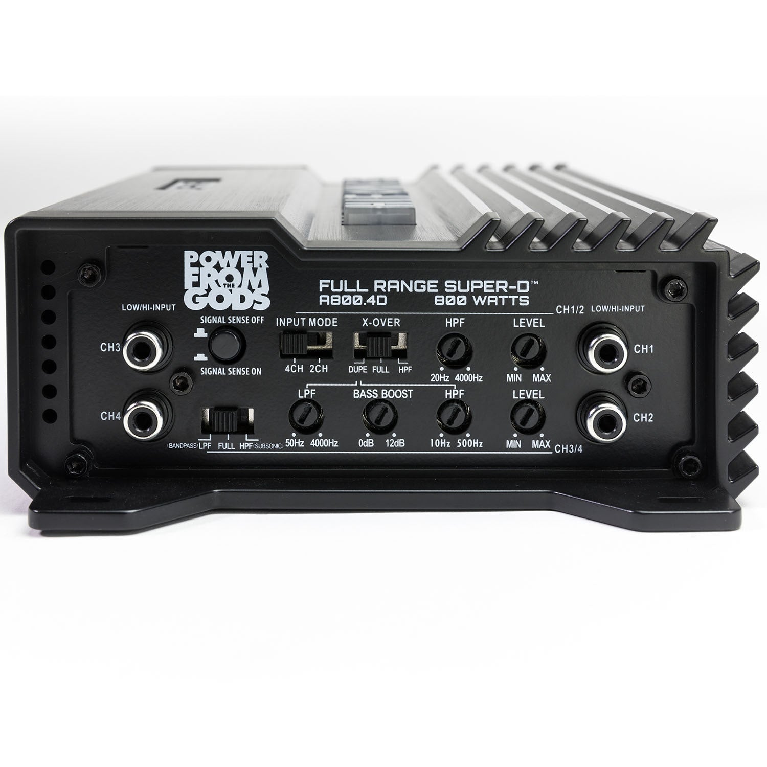 Hifonics A800.4D, Alpha Super Class-D 4 Channel Full Range Amplifier, 800 Watts