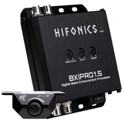 Hifonics BXIPRO1.5,  Digital Bass Enhancement Processor with Dash Mount Remote Control