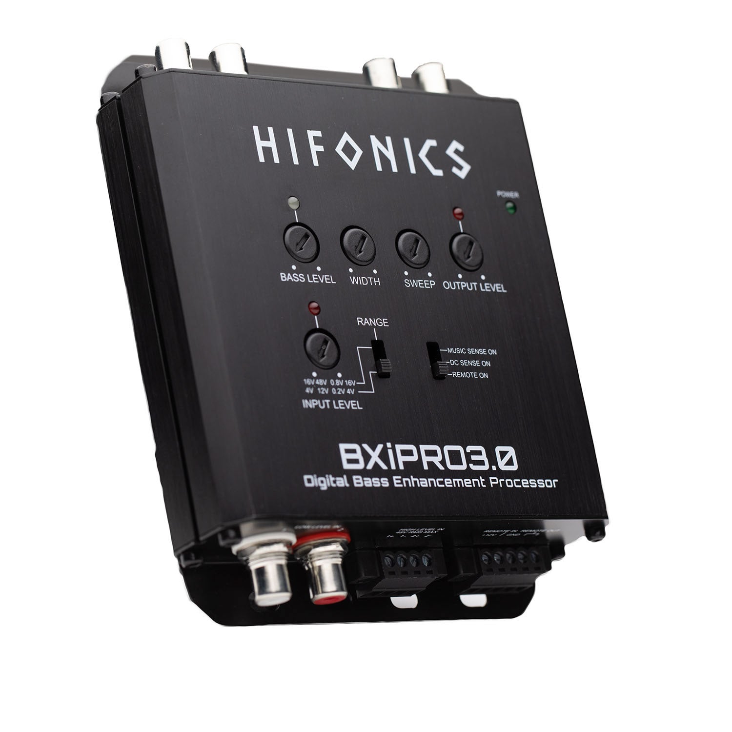 Hifonics BXIPRO3.0,  Digital Bass Enhancement Processor with Dash Mount Remote Control