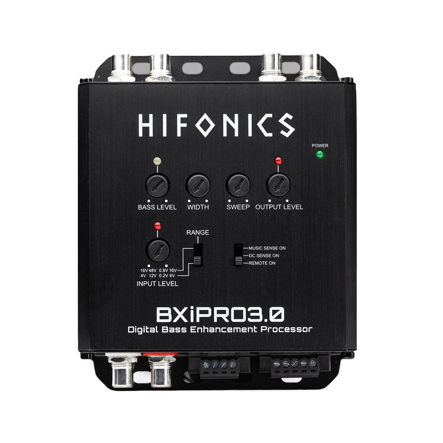 Hifonics BXIPRO3.0,  Digital Bass Enhancement Processor with Dash Mount Remote Control