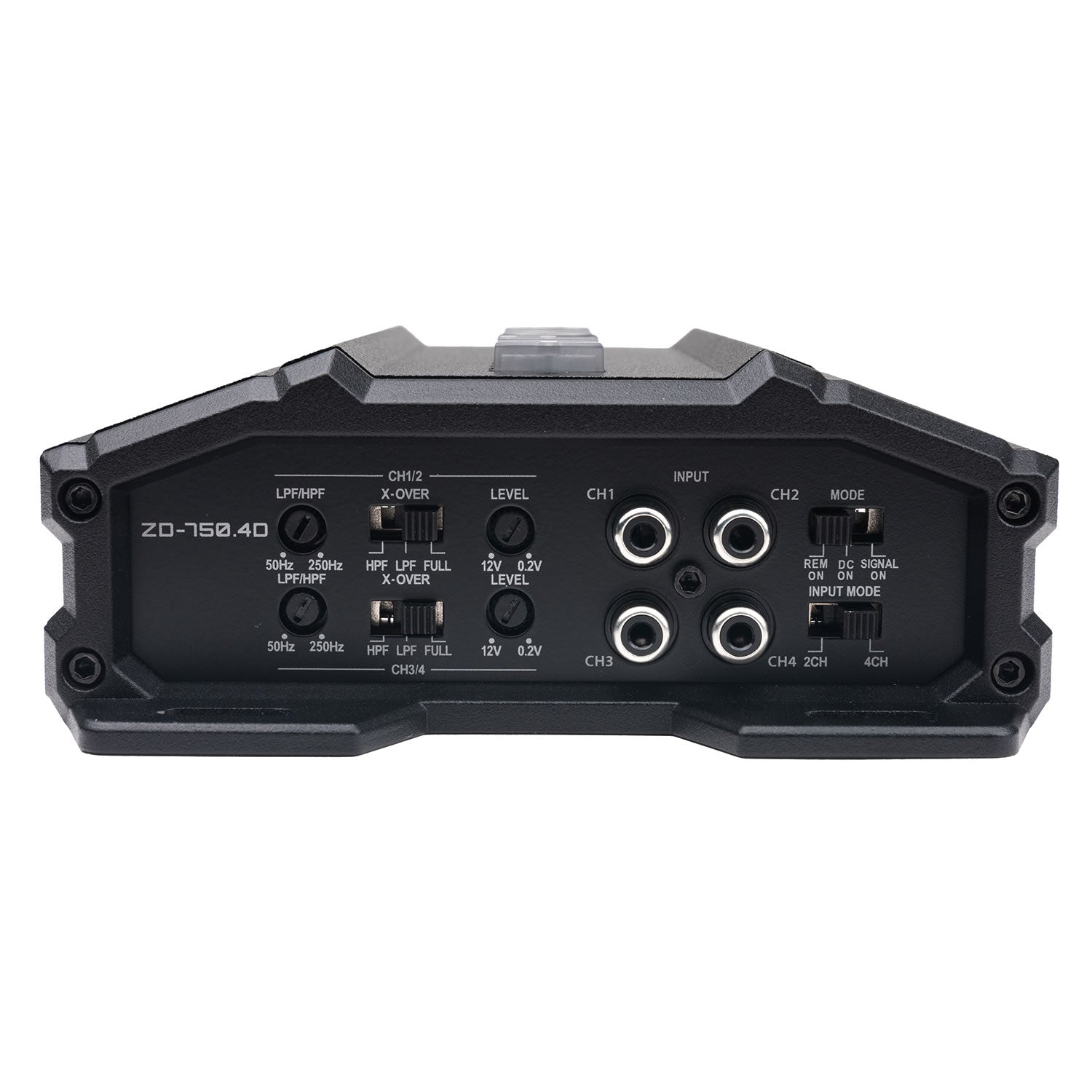 Hifonics ZD-750.4D, Zeus Delta Class-D 4 Channel Full Range Amplifier, 750 Watts