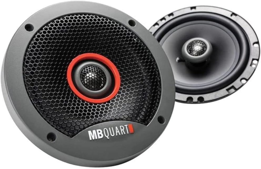 MB Quart FKB116S, Formula 6.5" 2-way Coaxial Speakers - 120 Watts Peak