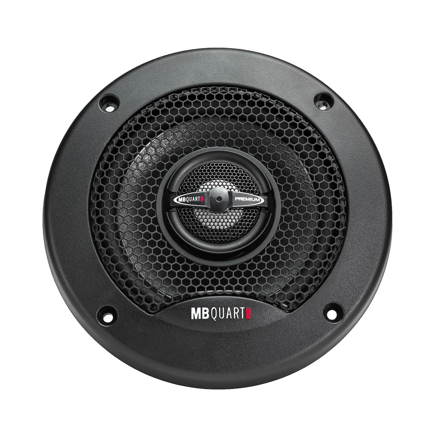 MB Quart PK1-113, Premium 5.25" 2-Way Coaxial Speakers With Grills, 220 Watts