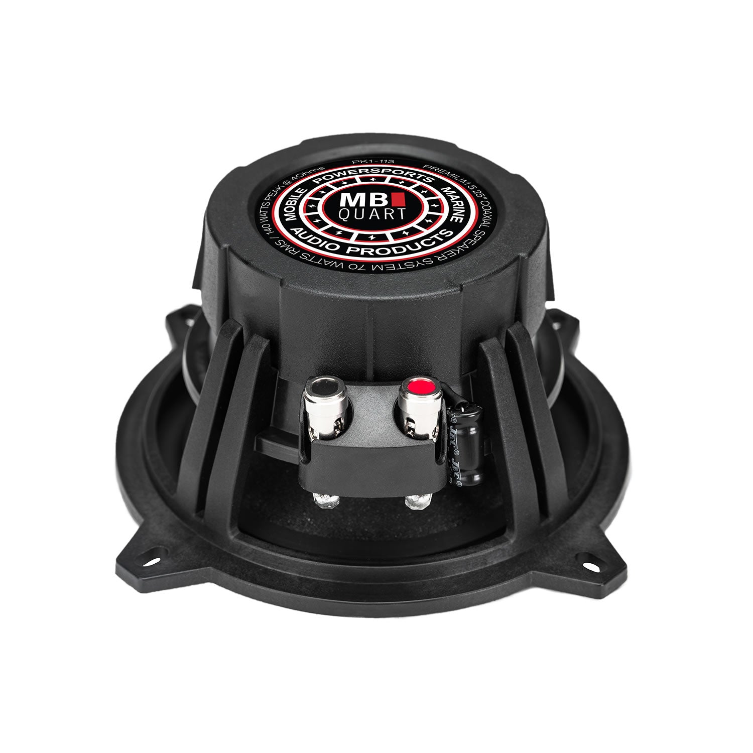 MB Quart PK1-113, Premium 5.25" 2-Way Coaxial Speakers With Grills, 220 Watts