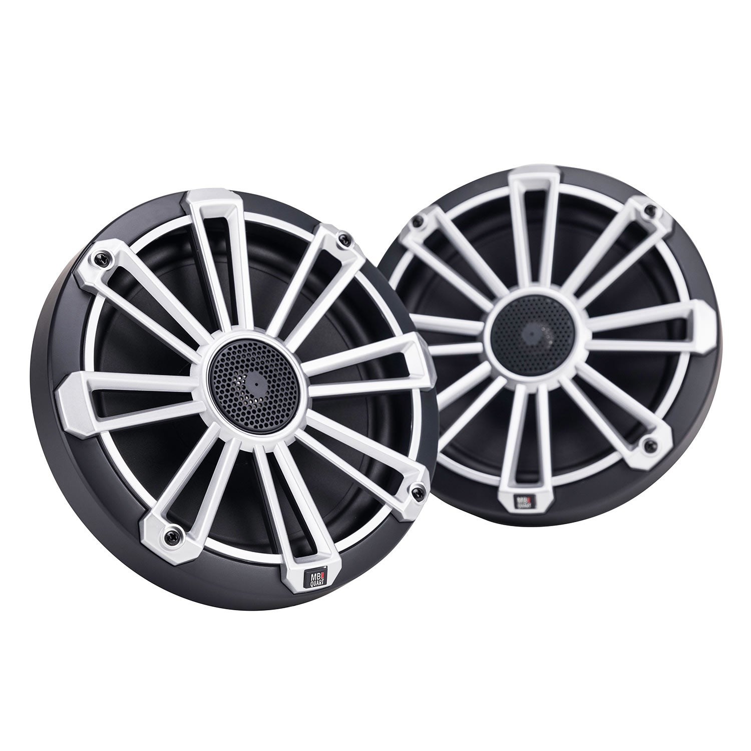 MB Quart NP1-120, Nautic Premium 8" Coaxial Marine Speakers - 3 Grille Colors Included