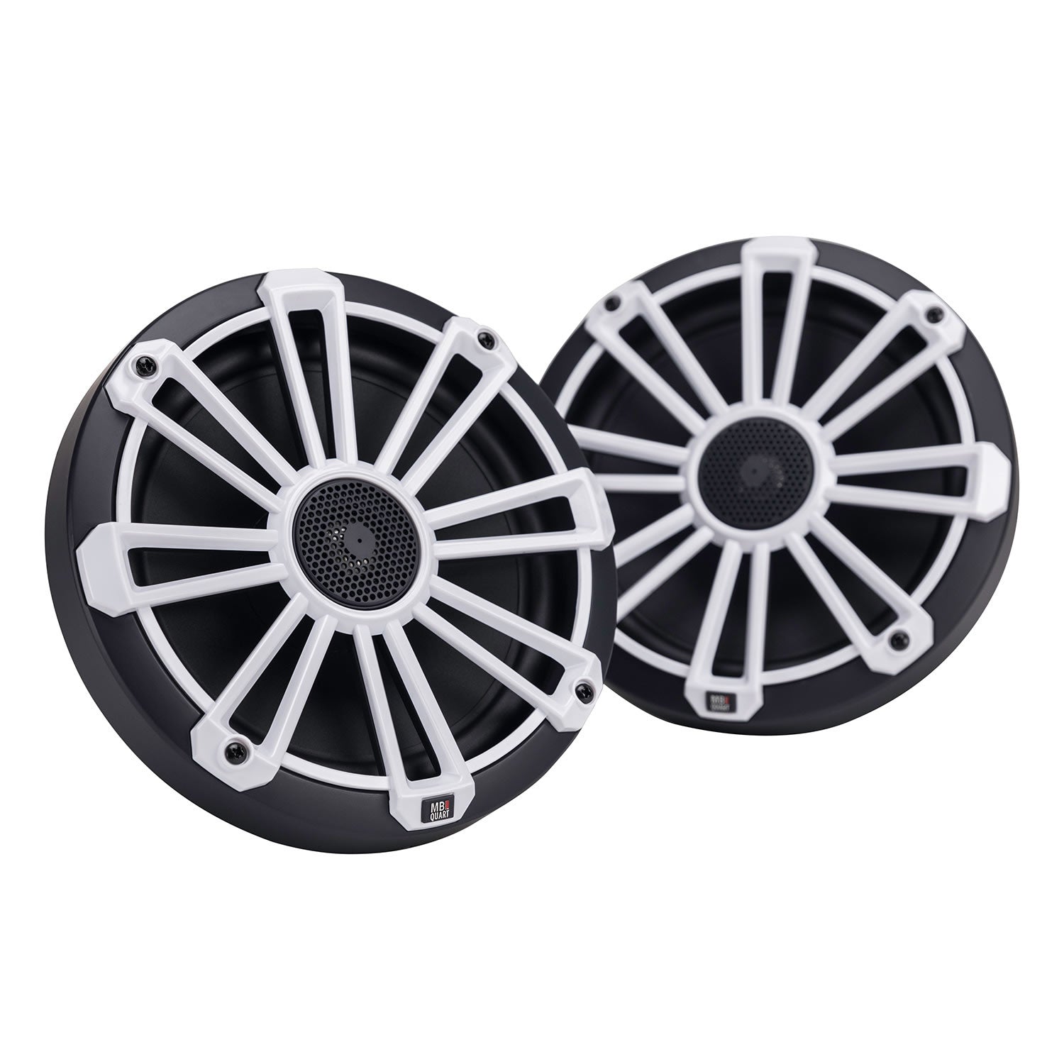 MB Quart NP1-120, Nautic Premium 8" Coaxial Marine Speakers - 3 Grille Colors Included