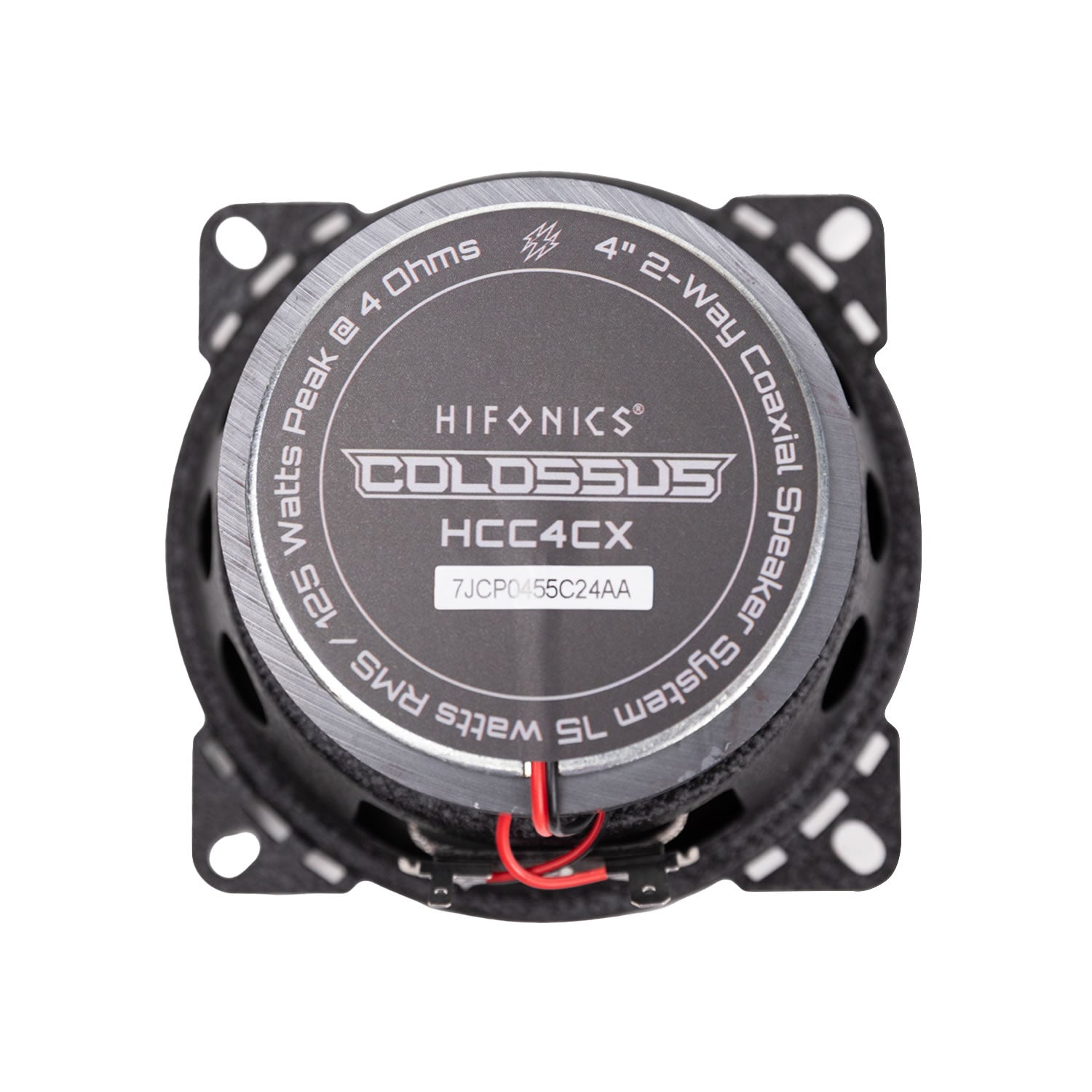 Hifonics HCC4CX, Colossus Classic 4" 2-Way Coaxial Speakers, 75 Watts