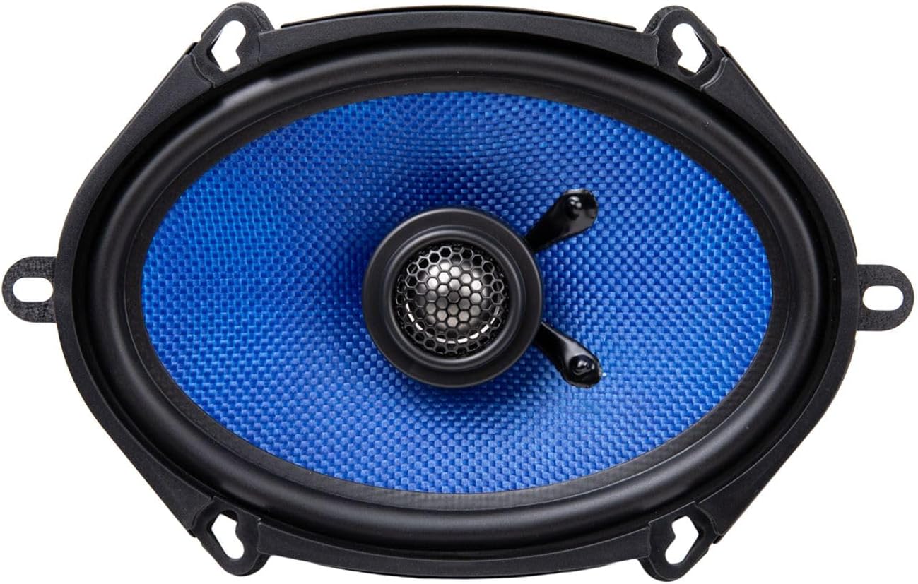 Hifonics HCC5768CX, Colossus Classic 5 x 7 / 6 x 8" 2-Way Coaxial Speaker, 125 Watts