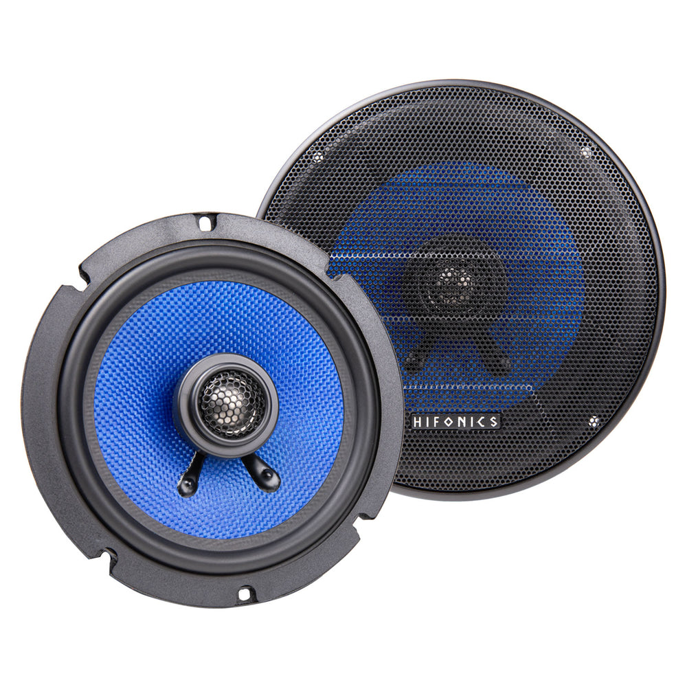 Hifonics HCC65CXS, Colossus Classic 6.5" 2-Way Shallow Coaxial Speakers, 125 Watts